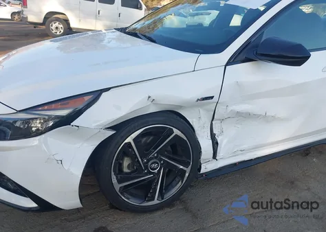 2022 Hyundai Elantra N Line from USA, damaged, VIN KMHLR4AF6NU241165